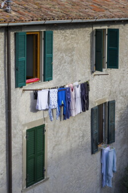 Wäsche-Iseosee-Norditalien