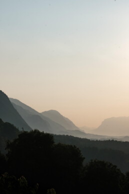 Achensee, Sonneuafgang