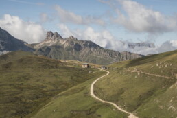 Dolomiten, Friedrich-August-Weg, Langkofel, Wolkenstein